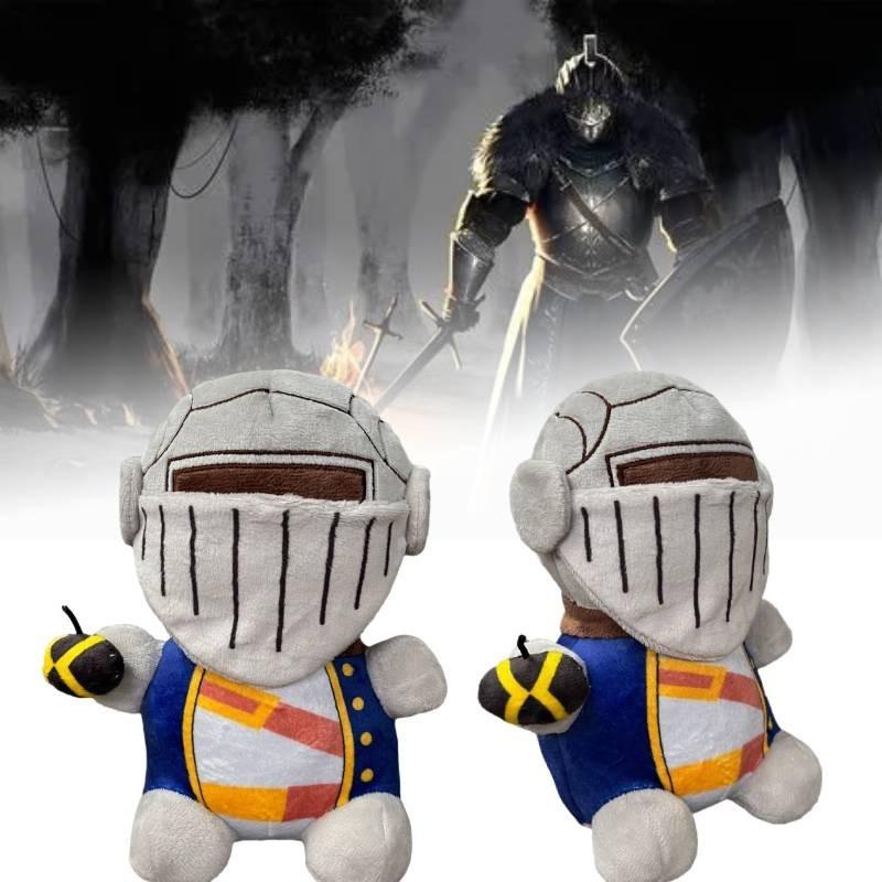 Adorable Dark Souls Lemon Plush Toy Super Soft Crystal Velvet Stuffed Doll 20cm