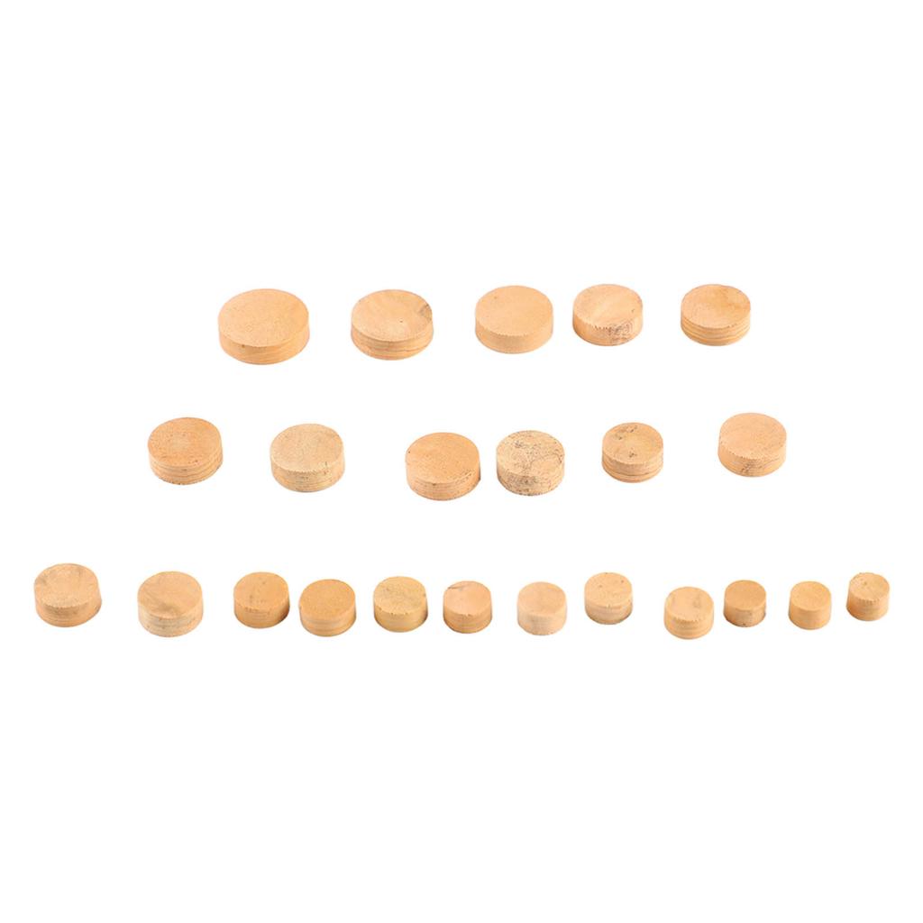 23Pcs Oboe Pads Cork Odorless Soft Good Sealing Wear Resistant Insulated Sound Hole Gasket Replacement