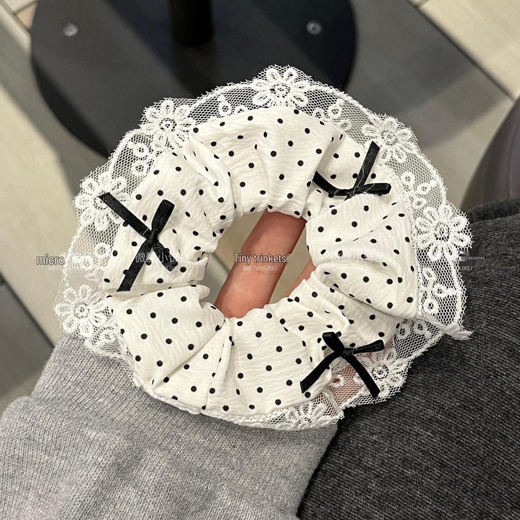 Women's Fresh Intestine Hair Tie: Gentle, Versatile, Sweet & Cute for Damage-free, Stylish Buns this Summer