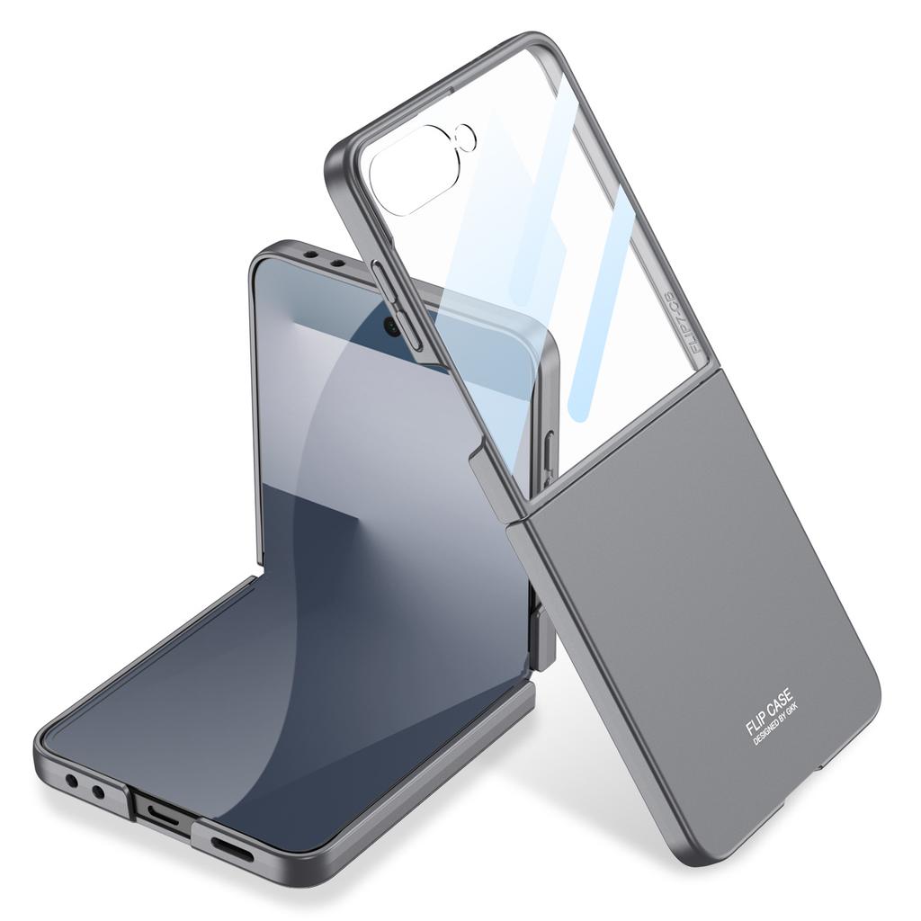 Samsung ZFlip7 Mobile Phone Case Folding Screen Ultra Thin Full Inclusive Protective Case Film Anti Fall Flip7 Protective Case Trend