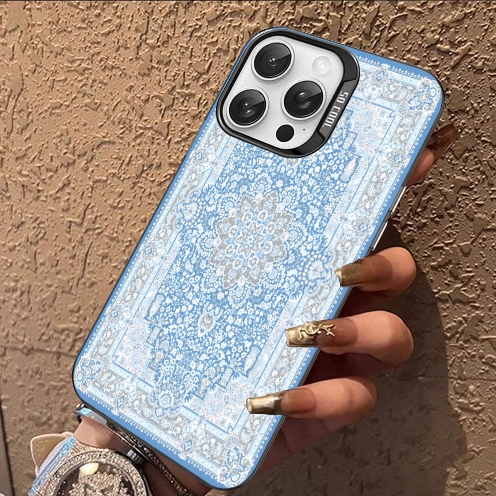 Retro Persian Printed Phone Case For IPhone 17Air 16 15 14 13 12 11 Pro Max Plus Color Anti Fall Cover