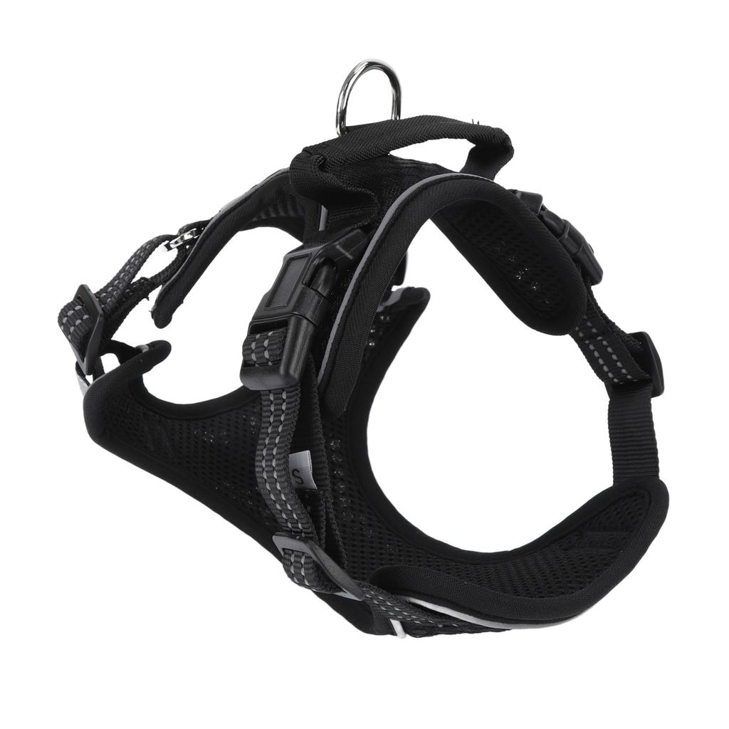 Dog Harness Adjustable Comfortable Reflective Strip Safety Mesh Dog Vest for Medium Large Dogs