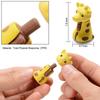30PCS Mini Animals Erasers Set for Boys Girls Gift Educational Toys