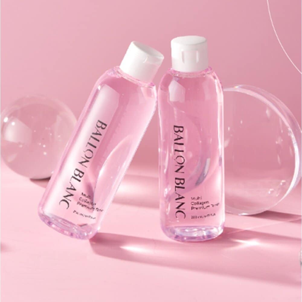 BALLQN BLANC Multi Collagen Premium Toner 200ml Whitening Wrinkle Improvement Functional