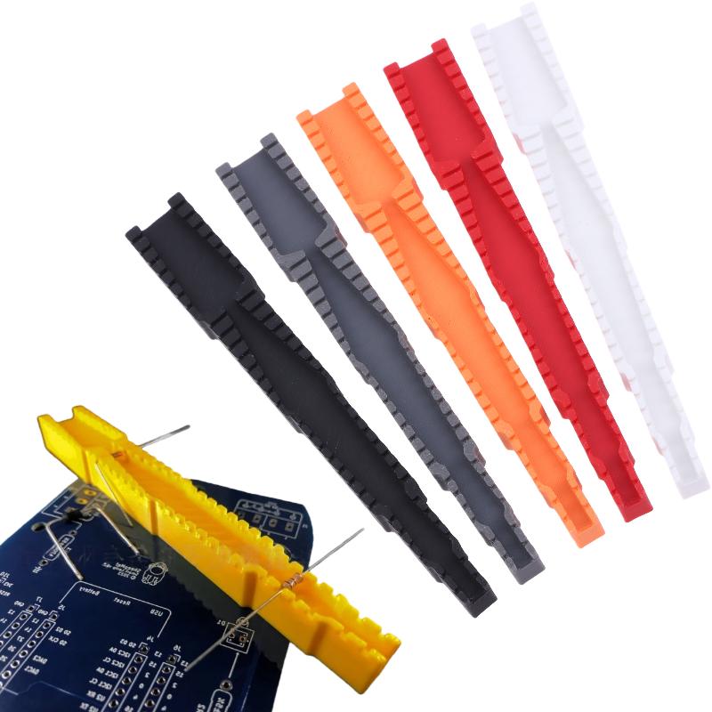 1 Pieza Plegado y Montaje Preciso de Terminales de Componentes Electrónicos Herramientas de Plantilla de Plegado de Terminales de Resistencias de Precisión Impresas en 3D