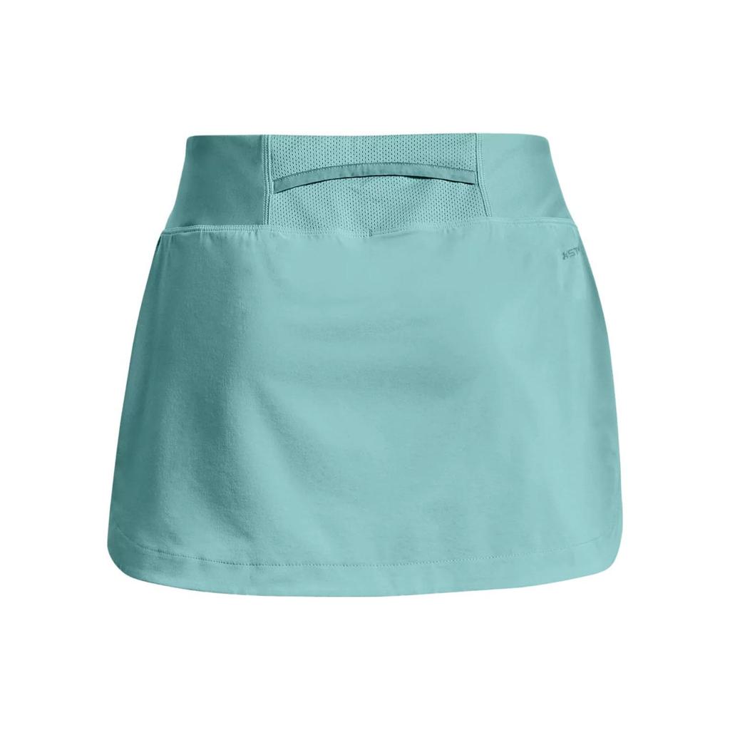 Under Armour Storm Fusion Solid Color Elastic Waist Stretch Woven Casual Skirt Women skirts Calm-Water 1377210-400