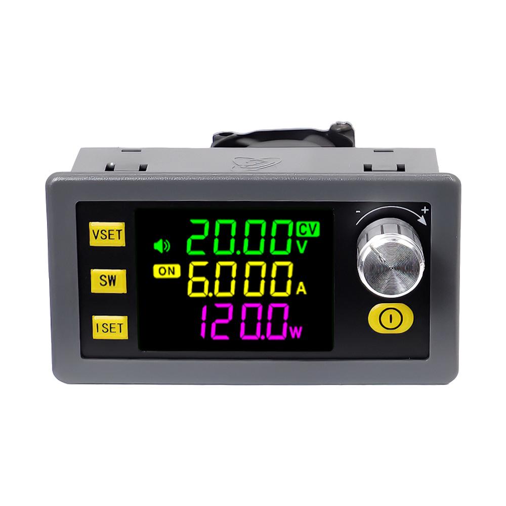 SK120 CNC Buck-Boost DC Adjustable Power Supply: Constant Voltage/Current, Solar Charging, Third Gen.