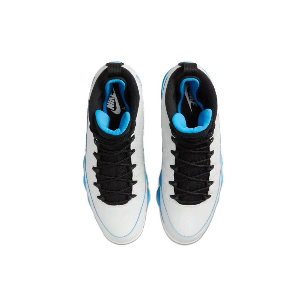 Air Jordan 9 Retro Powder Blue 2024 Men Sneakers White Summit-White Black FQ8992-101