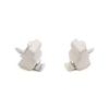 ECF5070 2 Pieces Sun Visor Holder Clips Hook Retainer Light Gray 735633192 for Fiat Tipo 356 Egea 2015-On