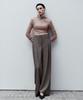 Boleugosesia 26Ss Double-Pleated Wide Pants Mocha Brown