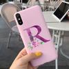 For Xiaomi Redmi 9A Case Silicone Soft TPU Back Phone Protector Shell For Xioami Redmi 9AT 9 A Redmi9A T Cute Letters Cover Bags