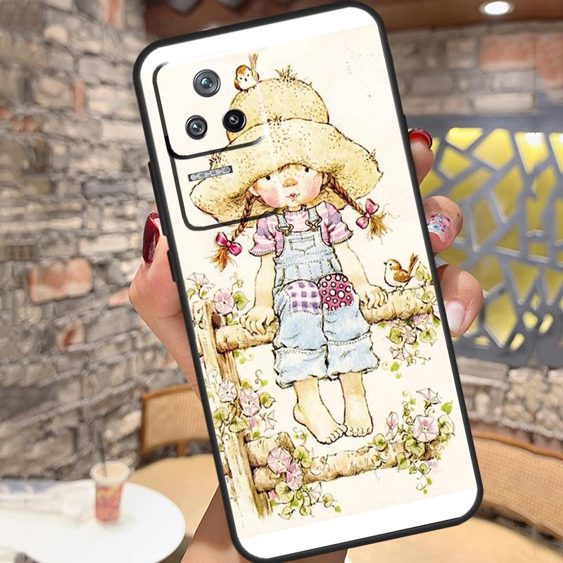 Sarah Kay Hülle Für Xiaomi 11T 12T 13 Pro 12X 11 12 Lite Hülle Für POCO F5 X5 X4 X3 Pro F4 GT F3 M5 C40