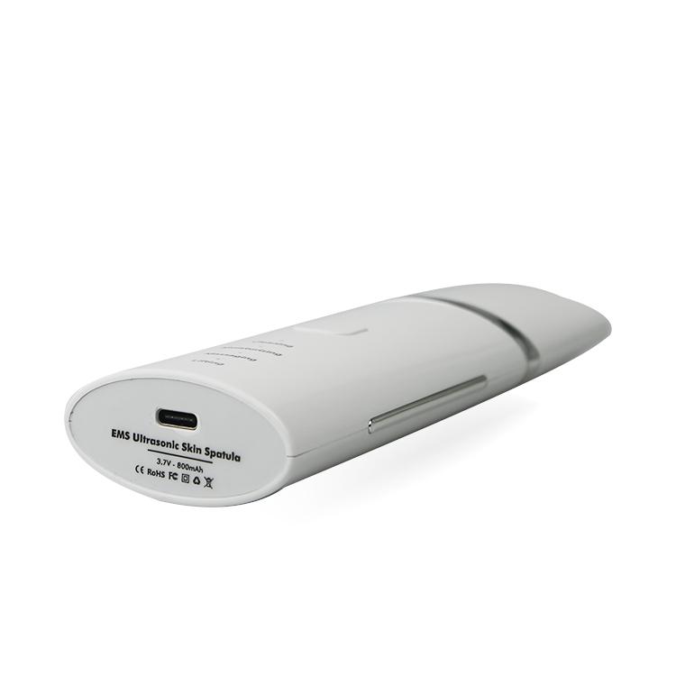 Sonic Peel Electric Facial Scrubber USB Rechargeable Facial Scrubber Spatula Deep Cleansing Ultrasonic Facial Skin Scrubber Type C charge