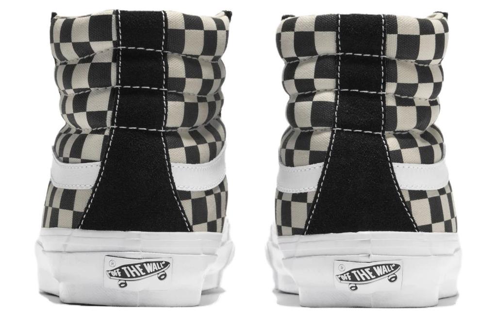 Sk8 Vans-Hi Reissue 38 'Checkerboard - Black Off White' VN000CR02BO