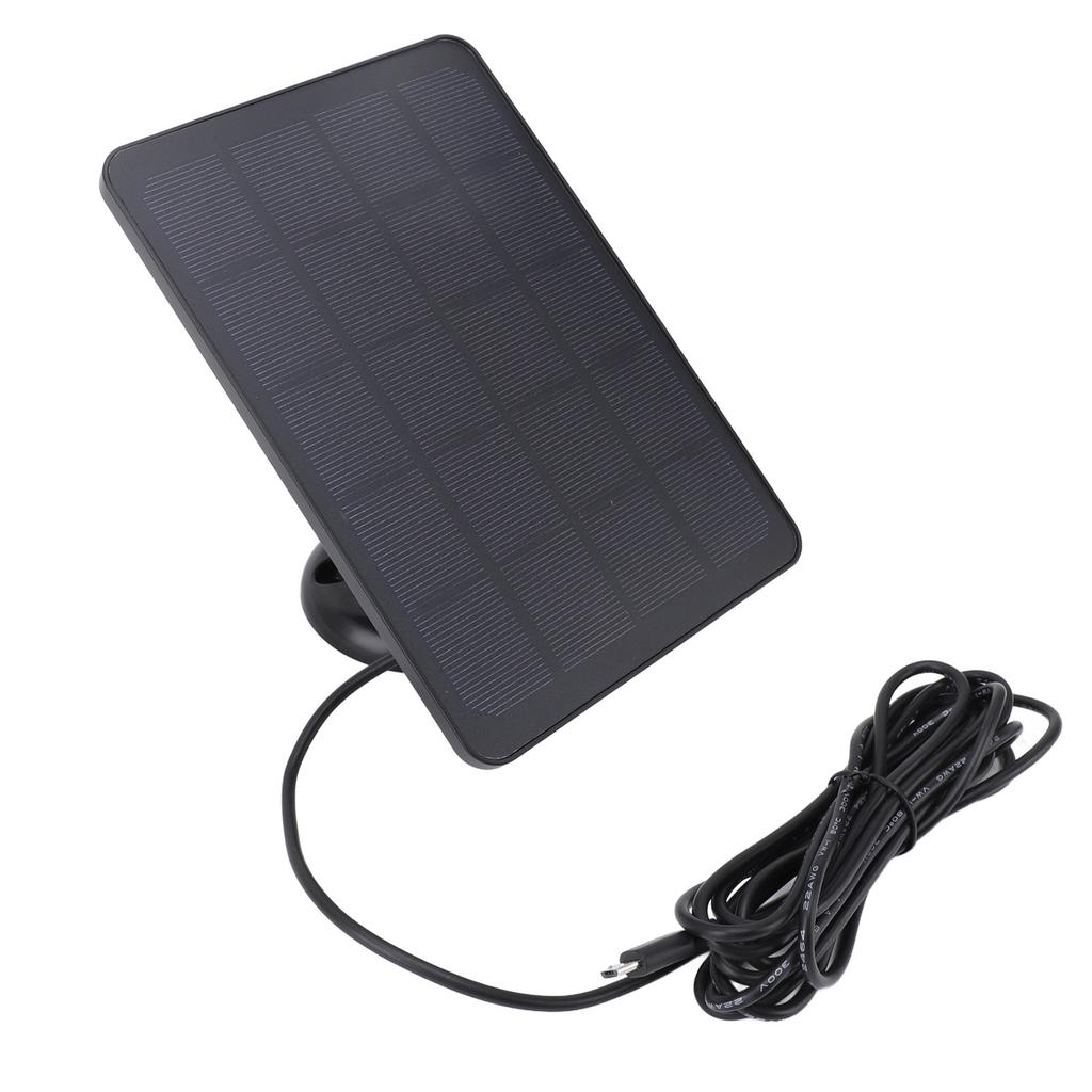 Überwachungskamera Solarpanel Außen 4W 5V USB Typ C IP65 Wasserdichtes Ladegerät für Eufy