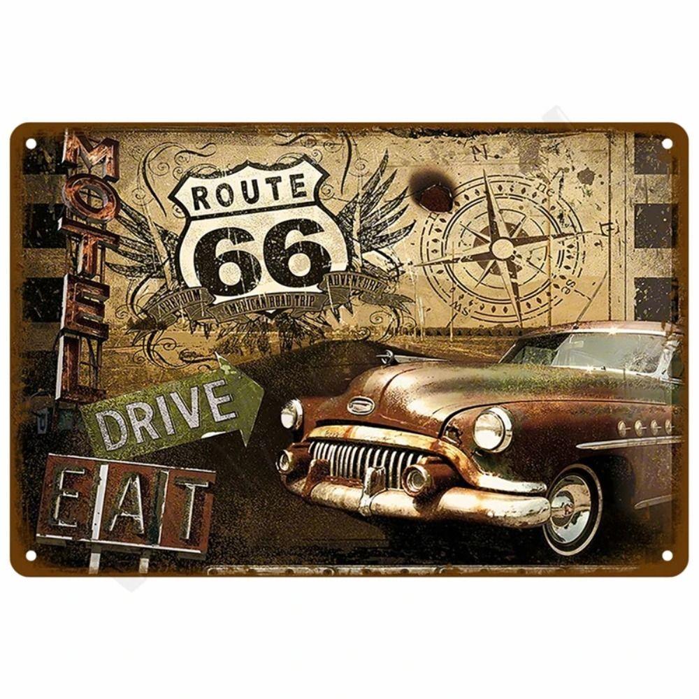 Metal Tin Sign Vintage Poster Wall Decor 20x30cm