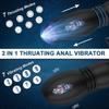 Analvibrator, stoßendes Prostata-Massagegerät, Vibrationen, stoßendes Spielzeug für männliche Masturbation, tragbarer Silikon-Anal-Butt-Plug