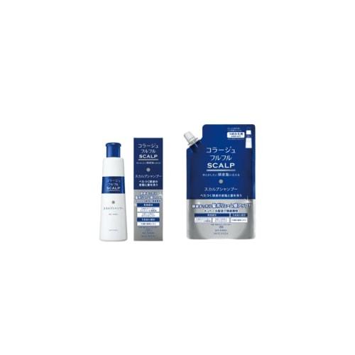 Mochida Pharmaceutical [Body 200ml x 2 pieces] Collage Furufuru Scalp Shampoo Marine Citrus Scent (Body) 200mL x 2 pieces (4987767660431-2)