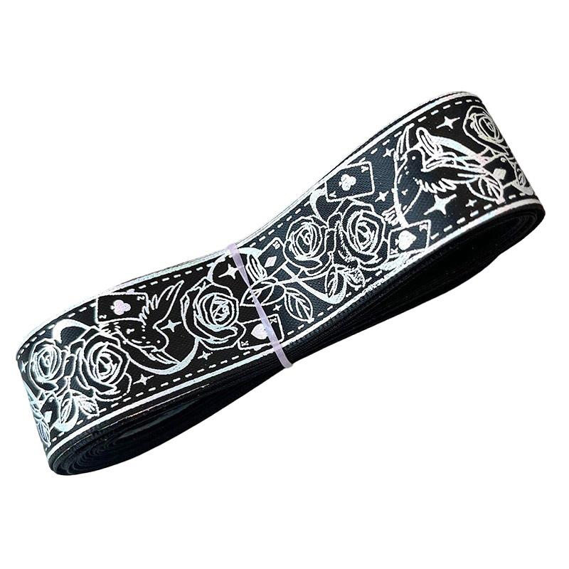 

2,5 см*4,5 м/рулон упаковочные ленты головной убор шляпа мультяшная Лолита одежда упаковка DIY многоцветная брошь значок 14 цветов