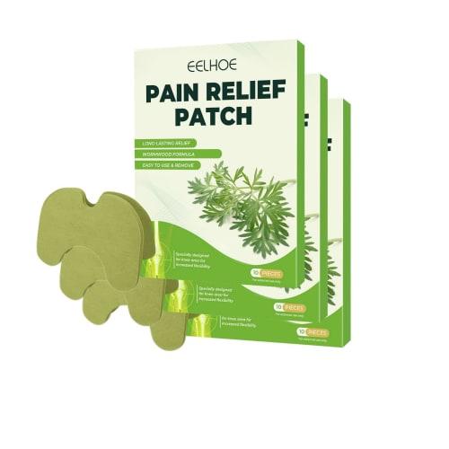 Knee Relief Patch Kit, Knee Pain Relief Patches, Mugwort Extract Stickers, Warming Herbal Plaster Pain Patches for Knee, Back, Neck, and Muscle Pain (