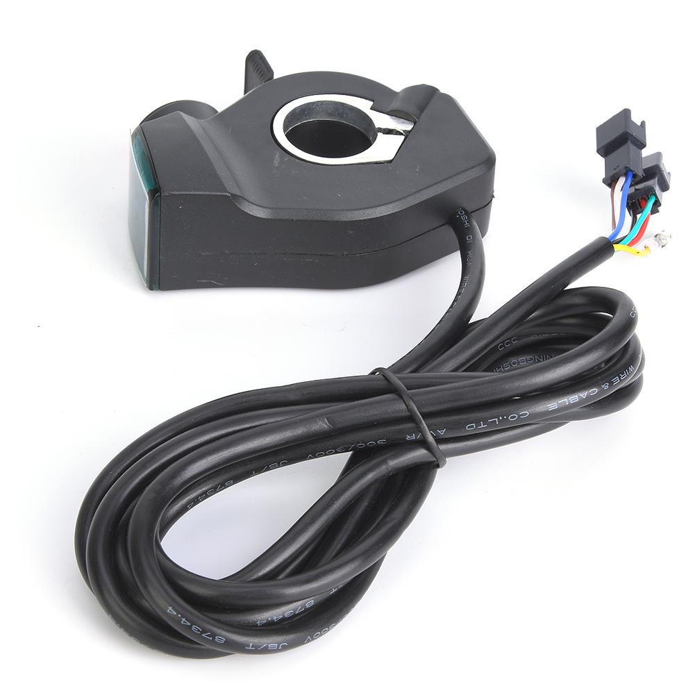 E Bike Thumb Throttle LCD Display Digital Battery Voltage Power Switch for Electric Vehicle