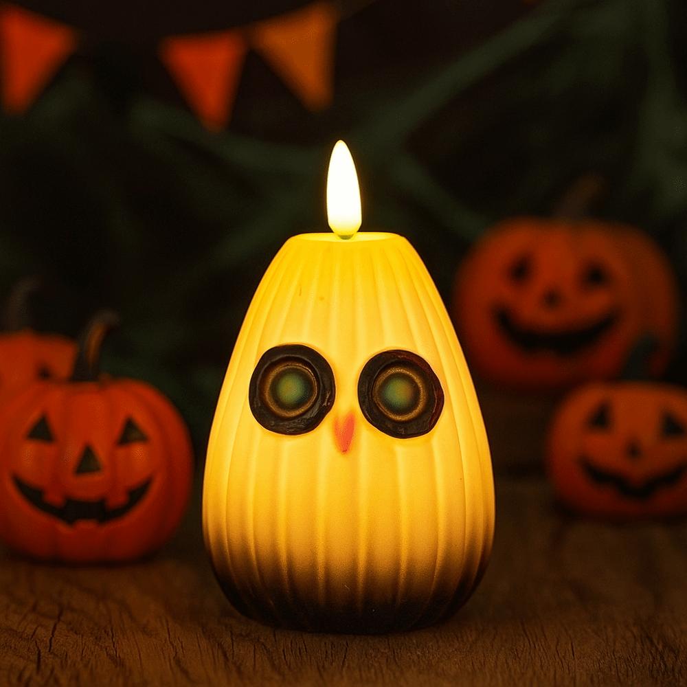 Funny Halloween Owl Light Decorative Party Light LED Night Light  Garden Decoration