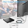 Twozoh HDMI zu VGA Kabel 5M Aluminiumlegierung Gehäuse Nylon Geflochten Vergoldet Unterstützung & 1080P/60HZ