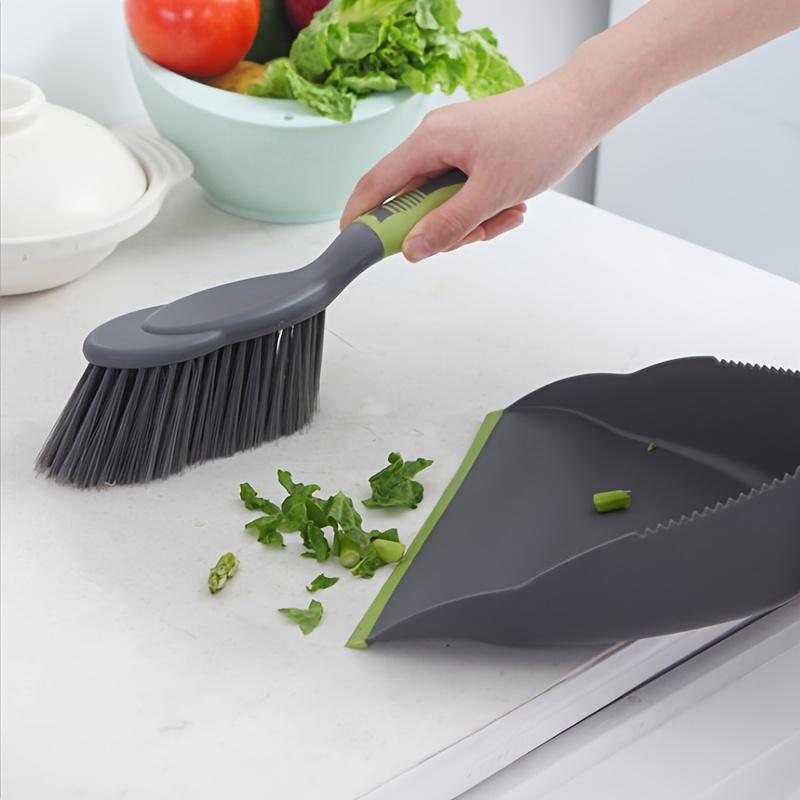A Set of Small Desktop Broom And Dustpan Designed for Cleaning Beds And Sofas Suitable for Household Use Including a Broom And a Dust Shovel