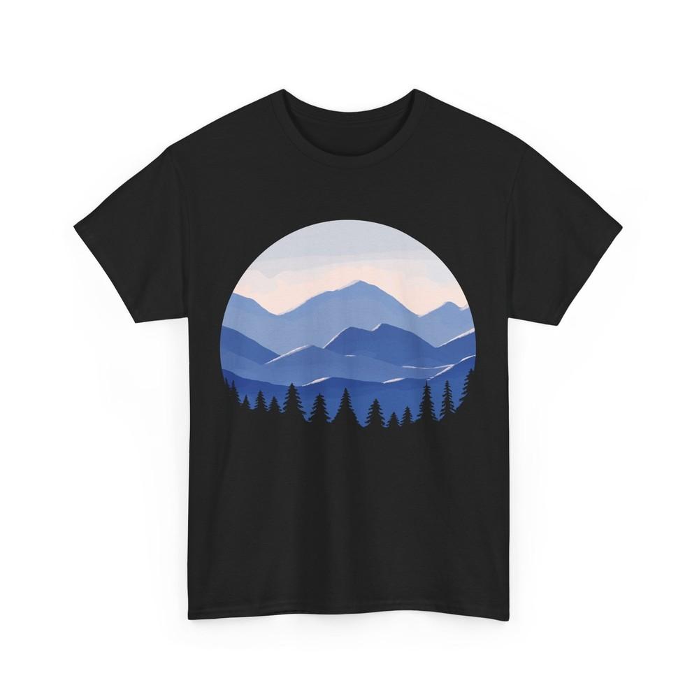 Mountain Forest Shirt, Wildlife Lovers Nature Camping Hiking Women Men Shirt
