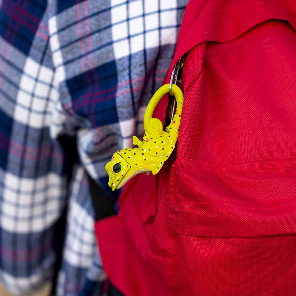 Sun Company LifeLite Animal Carabiner Flashlight Small Animal Keychain Flashlight One Size Green Lizard for and Camping Kids, Nursing,