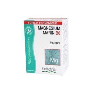 Biotechnie Magnésium Marin B6 + B9 40 gélules