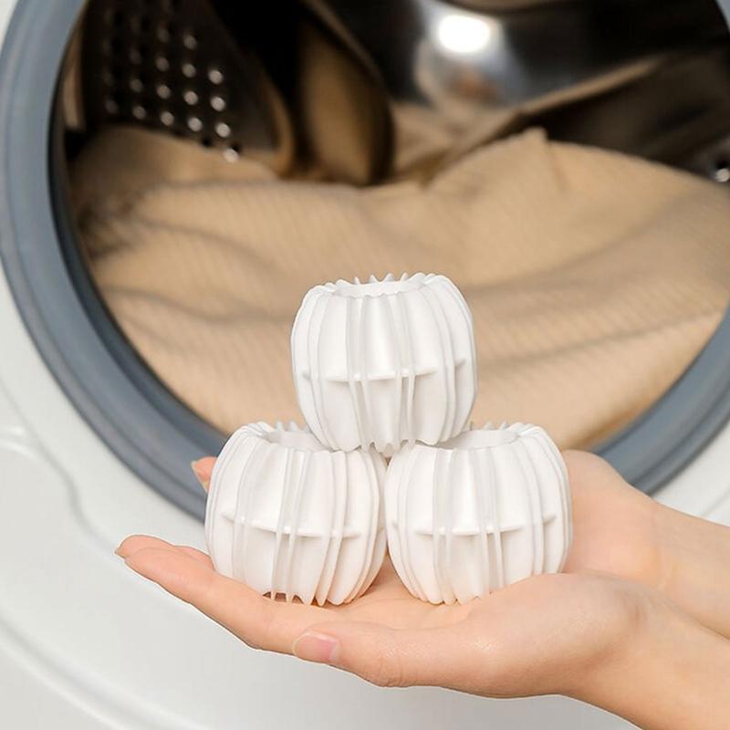 2pcs Silicone Laundry Balls Clothes Stain Removal And Knot Prevention Cleaning Ball Reusable Pet Hair Remover Cleaner Tools