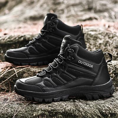 XG NEW Hiking Shoes Men Outdoor Climbing Boots Men Anti Slip Sport Shoes Sneaker Men Trekking Shoes Men Large Size 39 47 Comfortable Soft Sole Non Sl