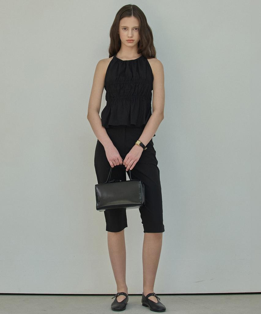 ELLIOTI Ripple Halter Blouse_2Color