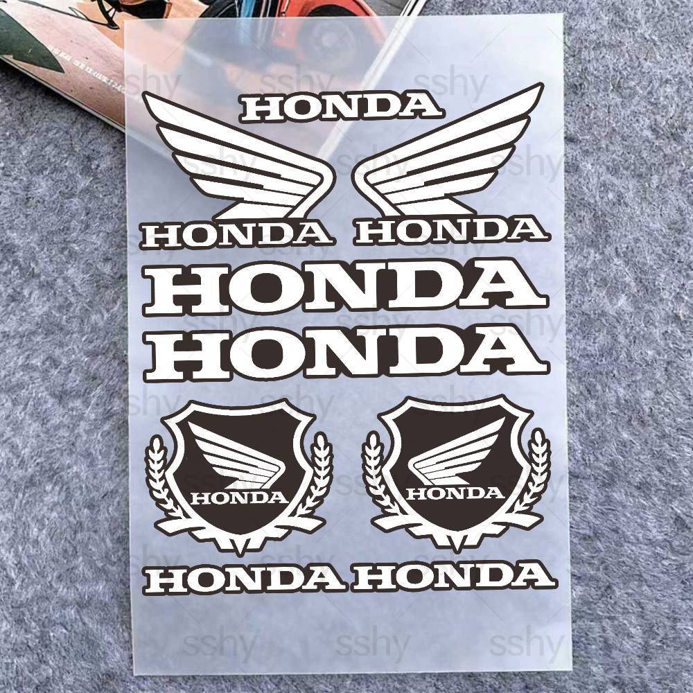 For Honda 18 colors Reflective motorcycle stickers, 3M safety warning at night in the dark scooter helmets UO2