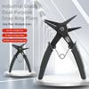 2 In 1 Flat Head Spring Pliers Internal and External Dual-purpose Hand Tool Gifts Circlip Pliers