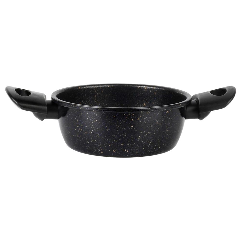 Non-stick Granite Pot for Cooking Stewing Basic 16 Cm 1.2L