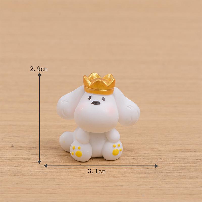 

Мультяшные креативные фигурки, миниатюры, милые собаки, кошки, пейзажные украшения, украшения для дома, стол, украшение для автомобиля, маленькие украшения