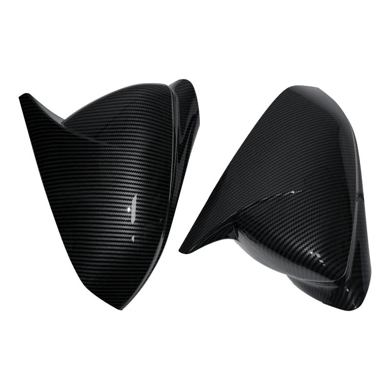 For Seat Leon MK4 Cupra 2020-2025 FR ST Pair Side Wing Mirror Cover Caps Rearview Mirror Cover Trim Add On Rear View Mirror Trim