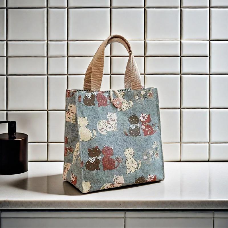 Large Capacity Goes Out To Medium Bento Lunch Box Bag Handbag