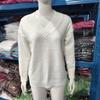Europäischer & Amerikanischer Stil Damen V-Ausschnitt Locker Geschnitten Gestrickter Pullover