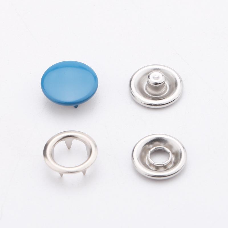 9.5MM Stainless Steel Colorful Baby Clothes Snap Button