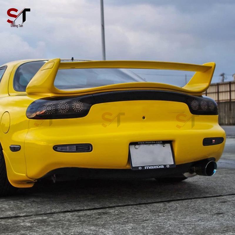 Mazda RX7 FD3S Carbon Fiber Double Layer Rear Spoiler