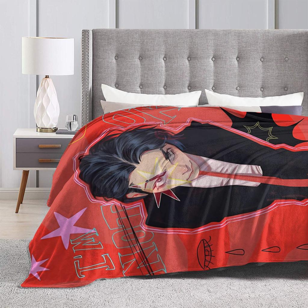 My Chemical Romance Band Blanket Soft Warm Fluffy Plush Throw Blanket For Girls Boys Living Room Flannel Bedspread Bed Cover