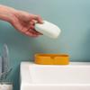 1Pcs Portable Soap Dishes Plastic Soap Box Household Bathroom Drain Soap Tray Bathroom Soap Box With Cover