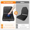 Black Tractor Seat, Heavyweight Support up to 220lbs, Adjustable Sliding Range 6.3 In, Universal Replacement for Farm Equipment