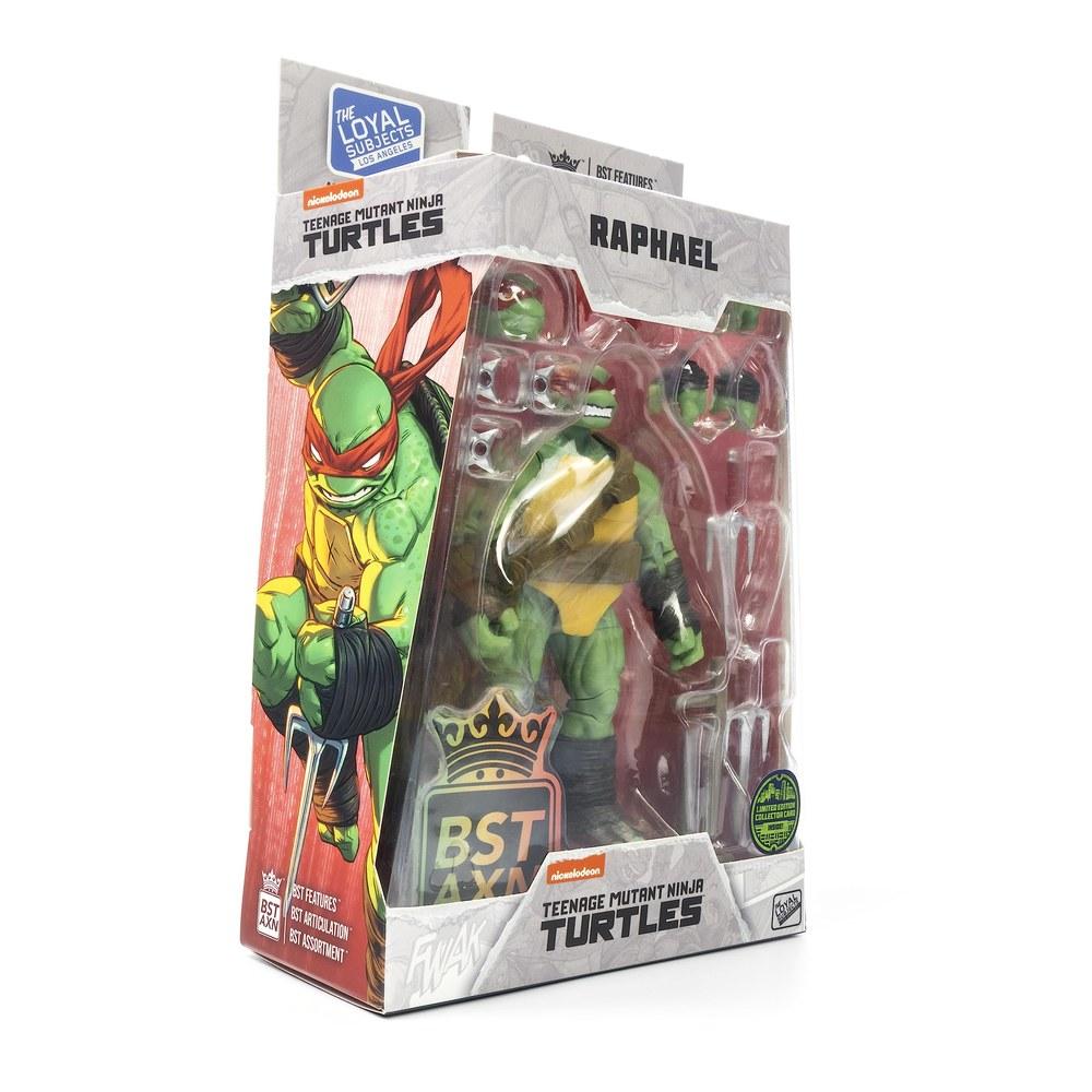 The Loyal Subjects Teenage Mutant Ninja Turtles Raphael Action Figure BST AXN IDW Inspired Comic Heroes 5-Inch