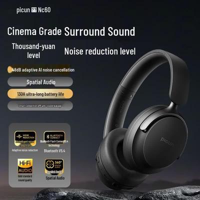 Picun NC60 Active Noise Cancelling Wireless Headphones