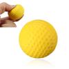 Golf Beginners Childrens Special PU Sponge Ball EVA Yellow High Elasticity Indoor Practice Ball Golf Practice Ball Accessories