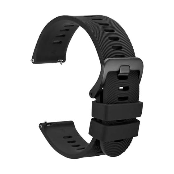 [WOCCI] Watch Strap Rubber 18mm 20mm 22mm 24mm 26mm Silicone Watch Band Quick Release Stylish Rubber Replacement Belt